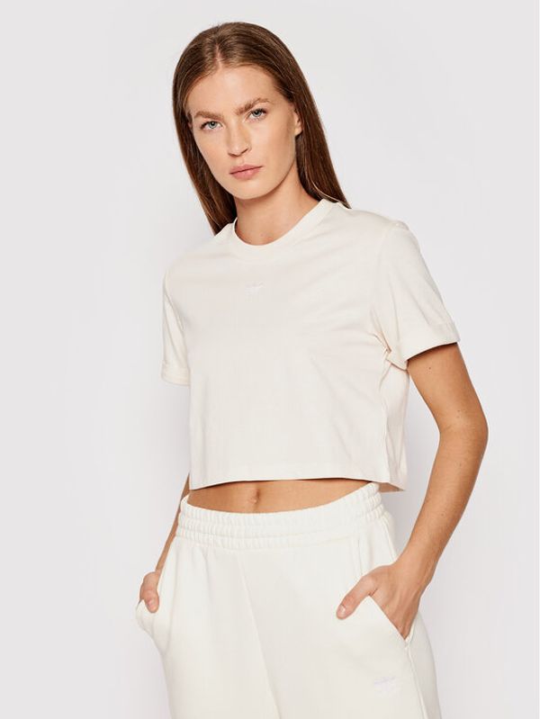 adidas adidas T-shirt adicolor Essentials Cropped H37880 Bež Standard Fit