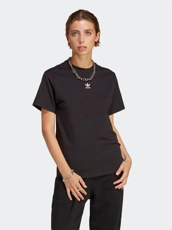 Adidas adidas T-shirt Adicolor Essentials Regular T-Shirt IC1826 Crna Regular Fit
