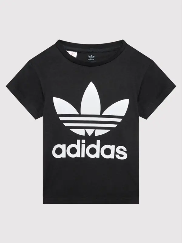 Adidas adidas T-shirt adicolor Trefoil H25245 Crna Regular Fit