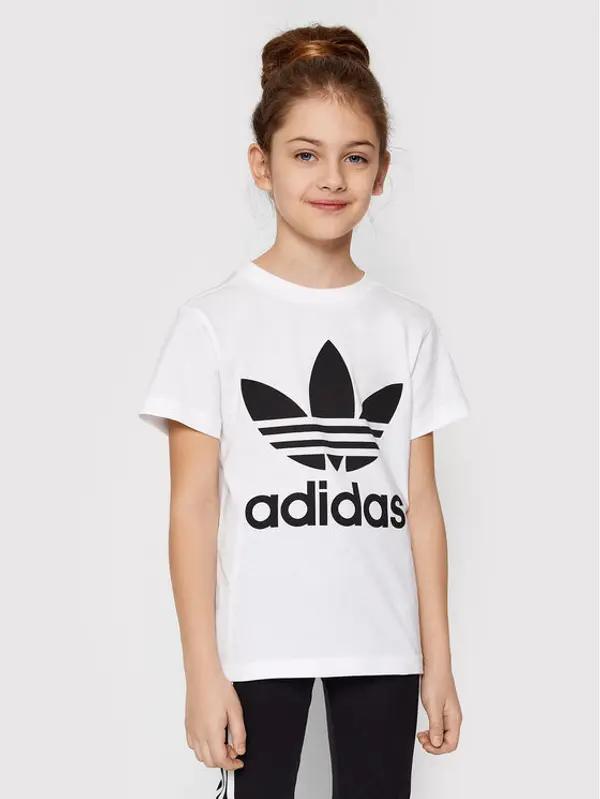 Adidas adidas T-shirt adicolor Trefoil H25246 Bijela Regular Fit