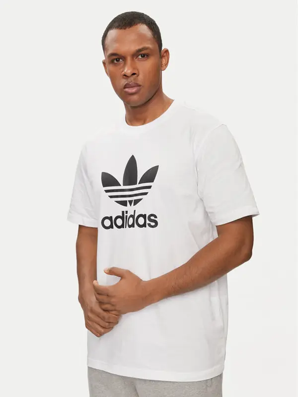 Adidas adidas T-shirt adicolor Trefoil IV5353 Bijela Regular Fit