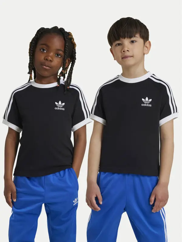 Adidas adidas T-shirt adicolor Trefoil IY2389 Crna Regular Fit