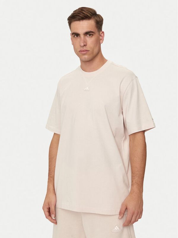 adidas adidas T-shirt ALL SZN IR9115 Écru Loose Fit