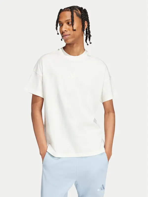 Adidas adidas T-shirt ALL SZN IV5217 Bijela Loose Fit