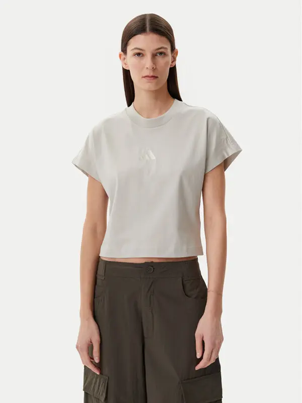 Adidas adidas T-shirt ALL SZN JJ1241 Bež Regular Fit