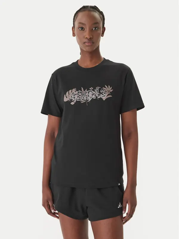 Adidas adidas T-shirt Animal Graphic KB7147 Crna Regular Fit