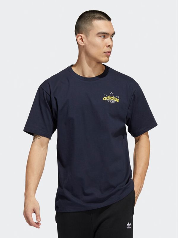 adidas adidas T-shirt Athletic Club HI2972 Tamnoplava Regular Fit