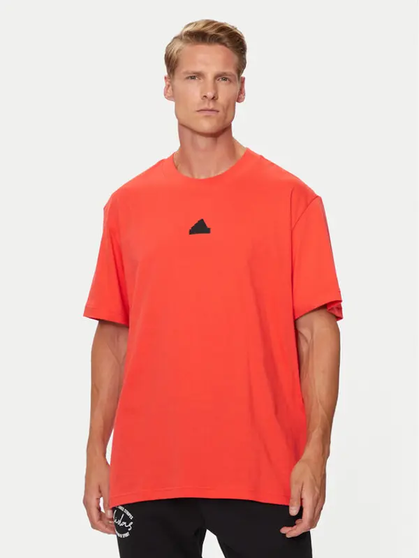Adidas adidas T-shirt Brand Love IW3540 Narančasta Loose Fit