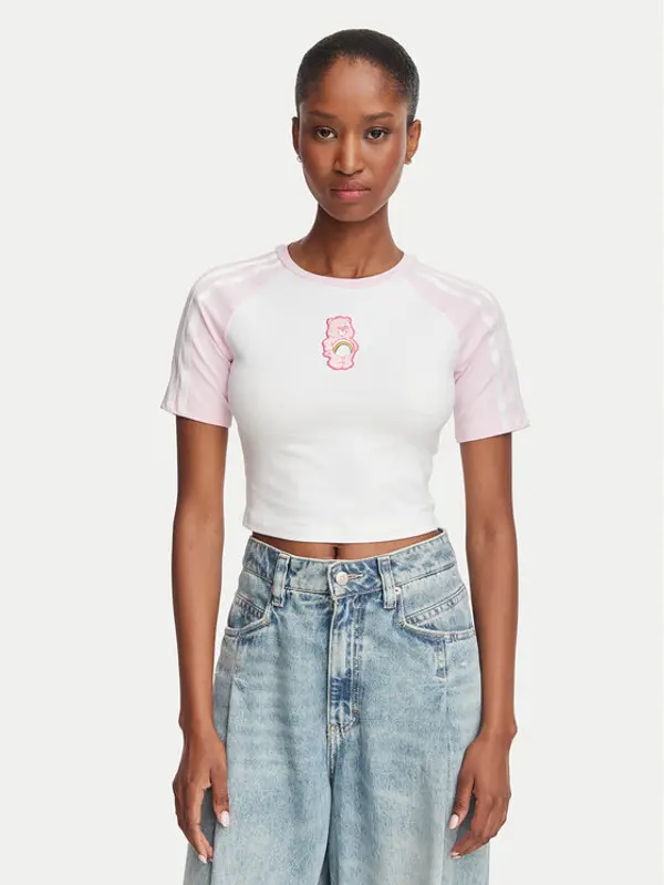 Adidas adidas T-shirt Care Bears KR9628 Bijela Slim Fit