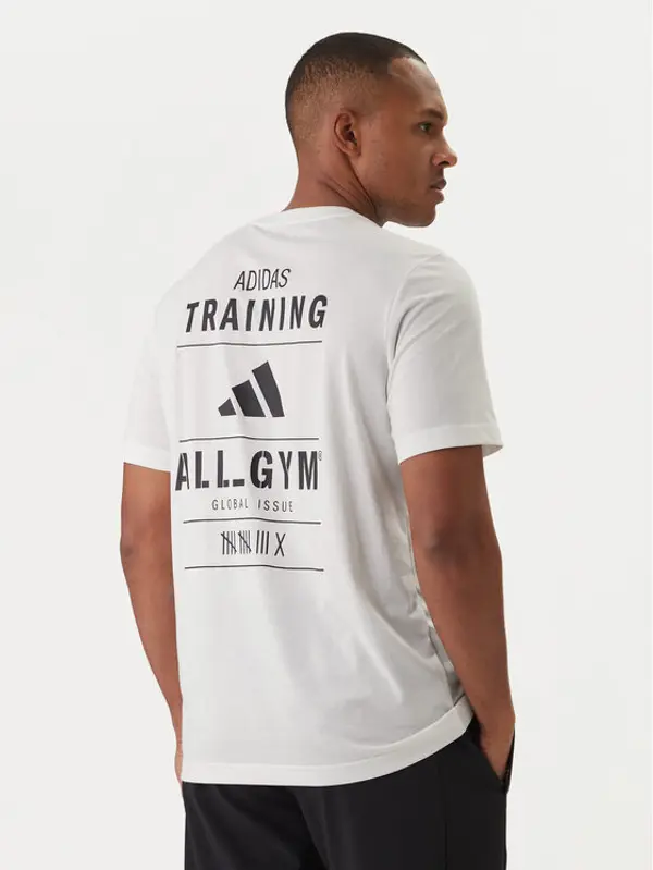 Adidas adidas T-shirt Category Training Graphic JM8976 Écru Regular Fit
