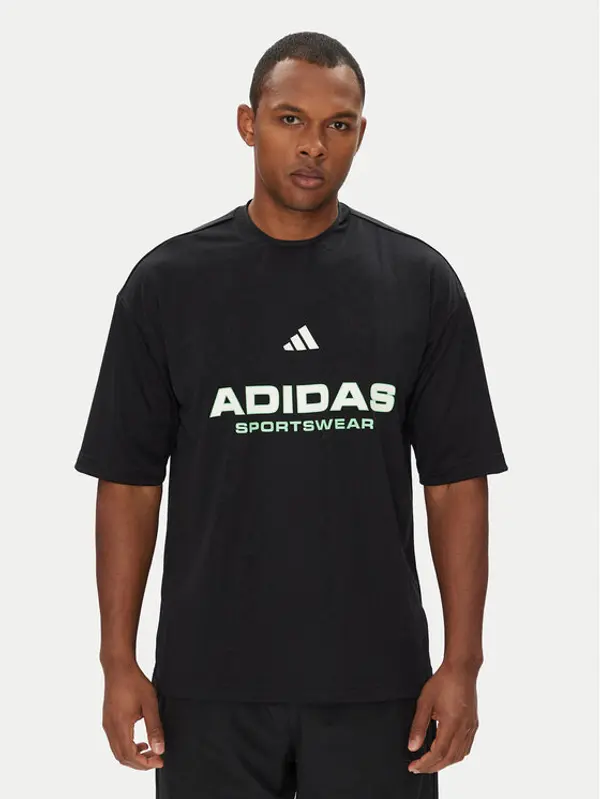 Adidas adidas T-shirt Common Goal JM1752 Crna Loose Fit