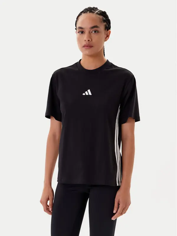 Adidas adidas T-shirt Essentials 3-Stripes JD0846 Crna Regular Fit