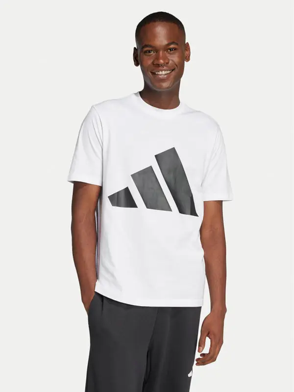 Adidas adidas T-shirt Essentials Big Logo JE8943 Bijela Regular Fit
