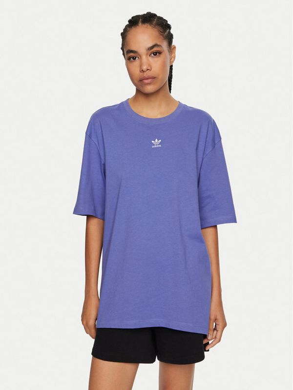 adidas adidas T-shirt Essentials Boyfriend IY7327 Plava Oversize