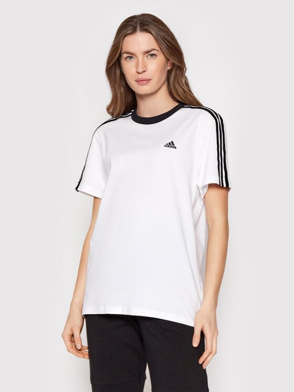 adidas adidas T-shirt Essentials H10201 Bijela Relaxed Fit