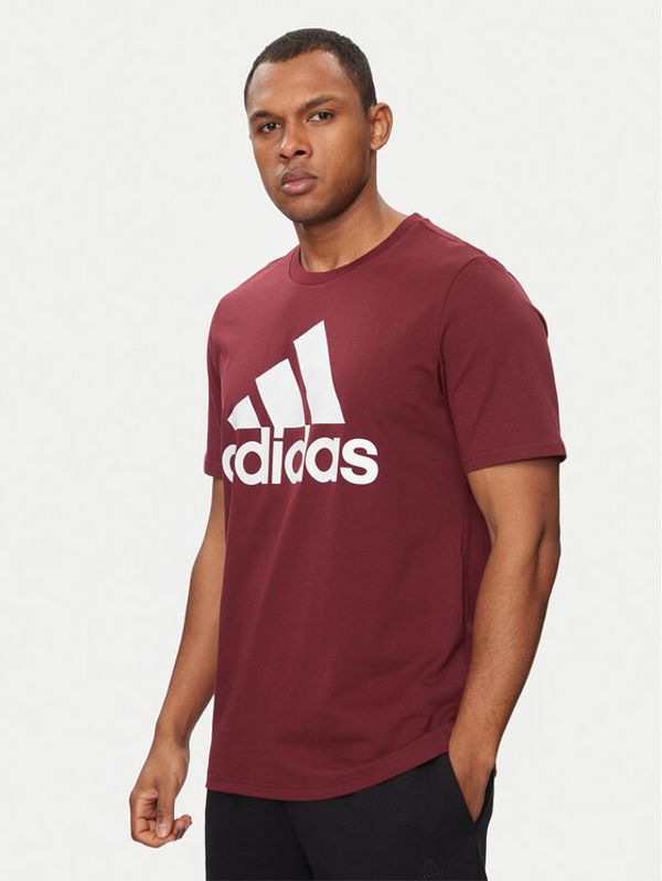 adidas adidas T-shirt Essentials IS1301 Tamnocrvena Regular Fit