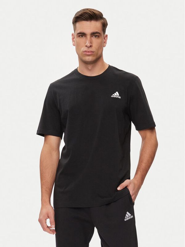 adidas adidas T-shirt Essentials Single Jersey Embroidered Small Logo T-Shirt IC9282 Crna Regular Fit
