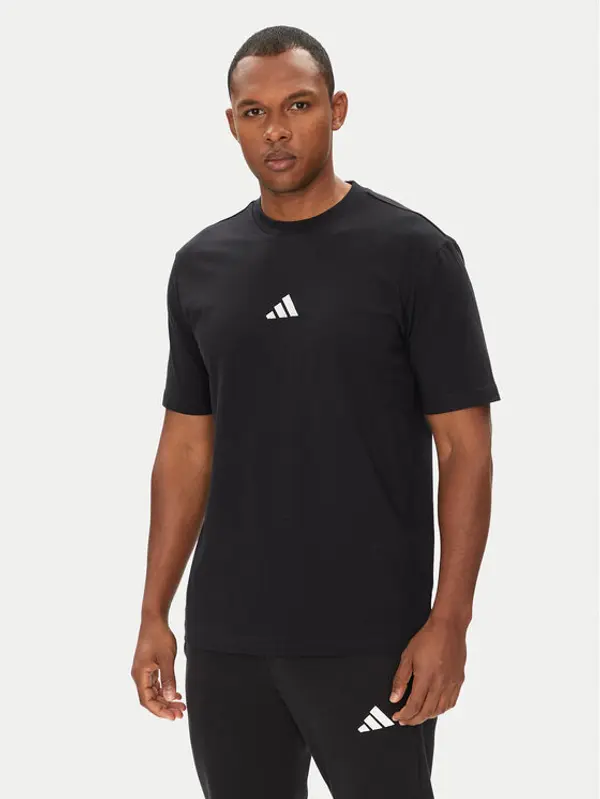 Adidas adidas T-shirt Essentials Small Logo JE9024 Crna Regular Fit