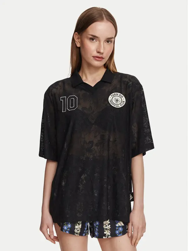 Adidas adidas T-shirt Farm Rio KR0238 Crna Loose Fit