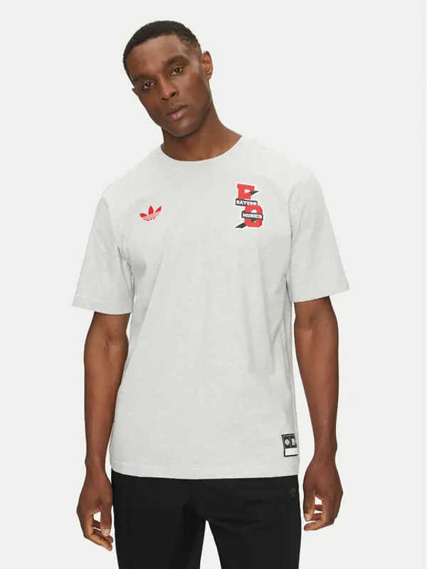Adidas adidas T-shirt FC Bayern VRCT JL6112 Siva Regular Fit