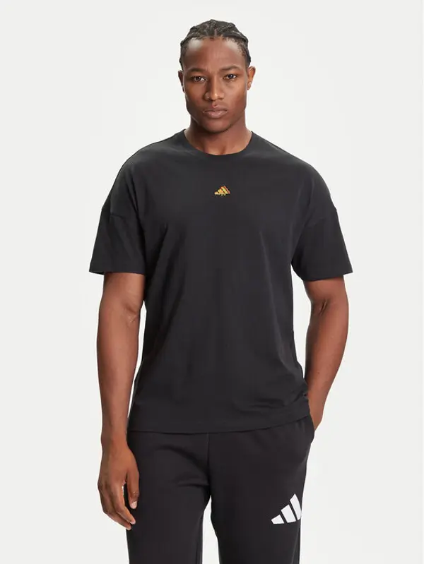 Adidas adidas T-shirt Fortnite Graphic JV7964 Crna Loose Fit