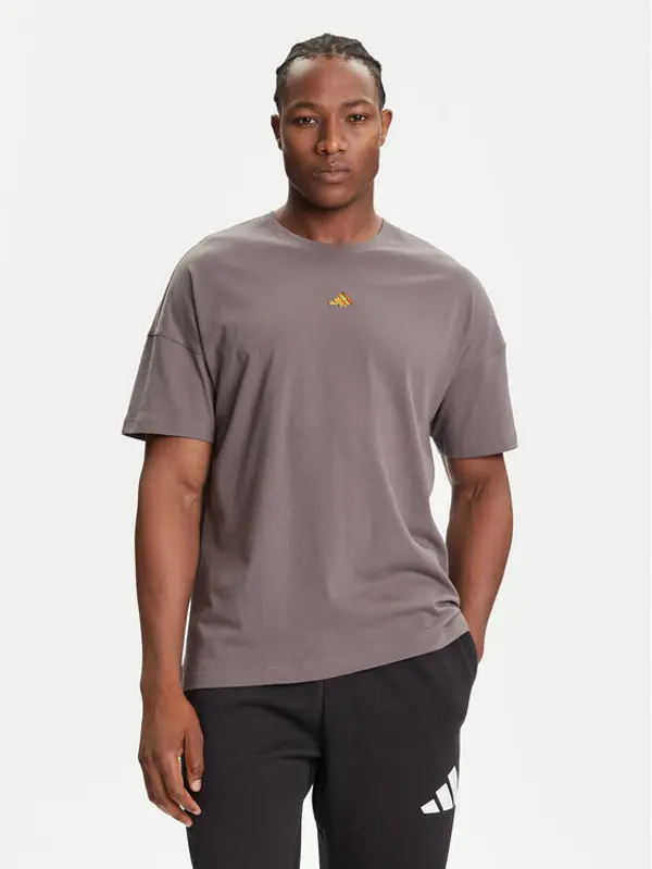 Adidas adidas T-shirt Fortnite Graphic JV7965 Siva Loose Fit