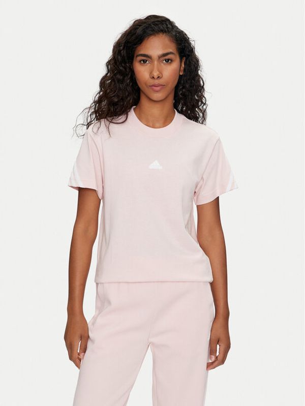 adidas adidas T-shirt Future Icons 3-Stripes IW5264 Ružičasta Regular Fit