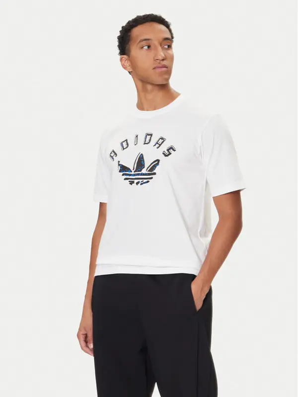 Adidas adidas T-shirt Graphic JX3089 Bijela Regular Fit