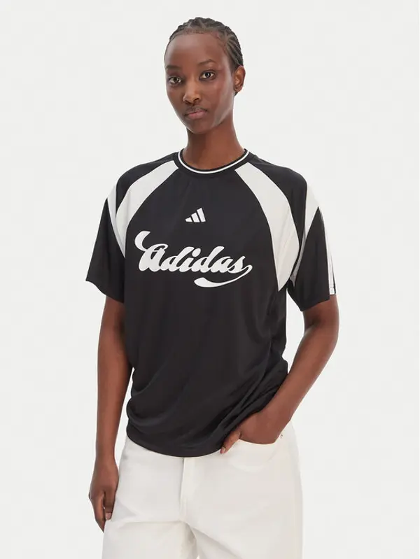 Adidas adidas T-shirt House Of Tiro JY7623 Crna Regular Fit