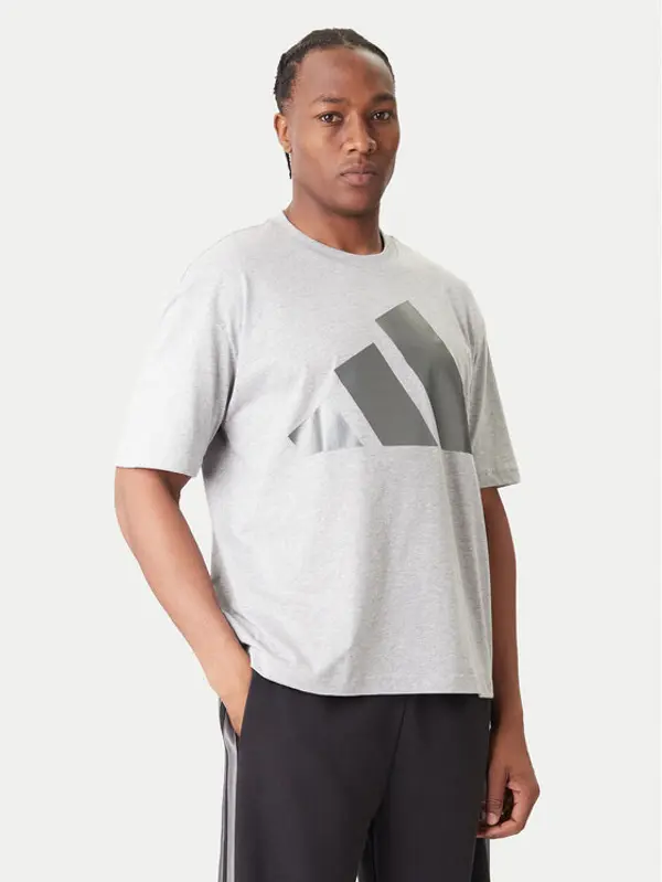 Adidas adidas T-shirt JM1707 Siva Loose Fit