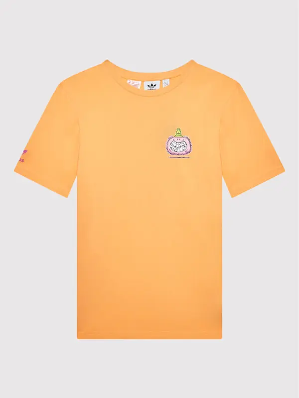 Adidas adidas T-shirt KEVIN LYONS HF7579 Narančasta Regular Fit