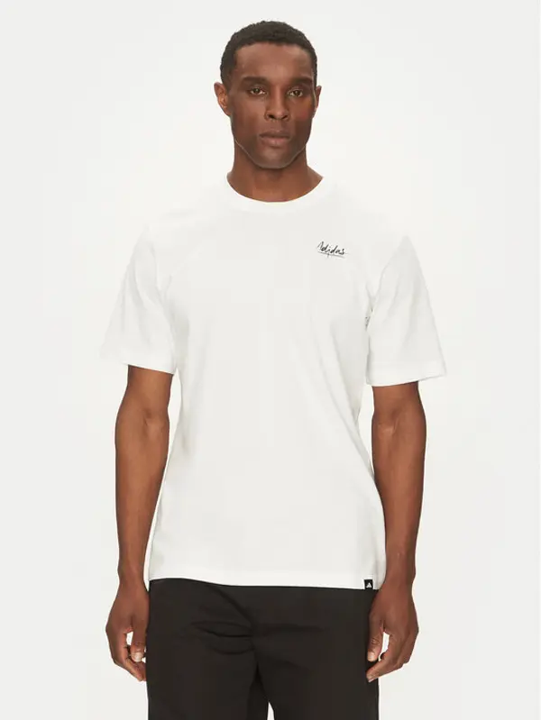 Adidas adidas T-shirt Lounge Still Life Bowl Graphic JJ3962 Bijela Regular Fit