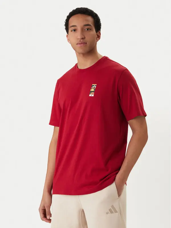Adidas adidas T-shirt Memories Of Sport Poster Graphic KB2508 Crvena Regular Fit