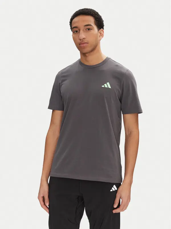 Adidas adidas T-shirt Mercedes - AMG Petronas Formula One Team Premium JY3032 Siva Regular Fit