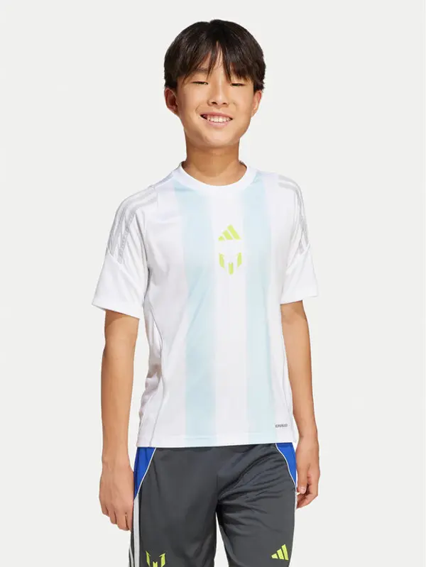 Adidas adidas T-shirt Messi Training JI5460 Bijela Regular Fit