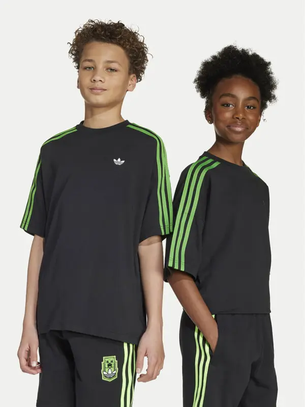 Adidas adidas T-shirt Minecraft JW7751 Crna Loose Fit