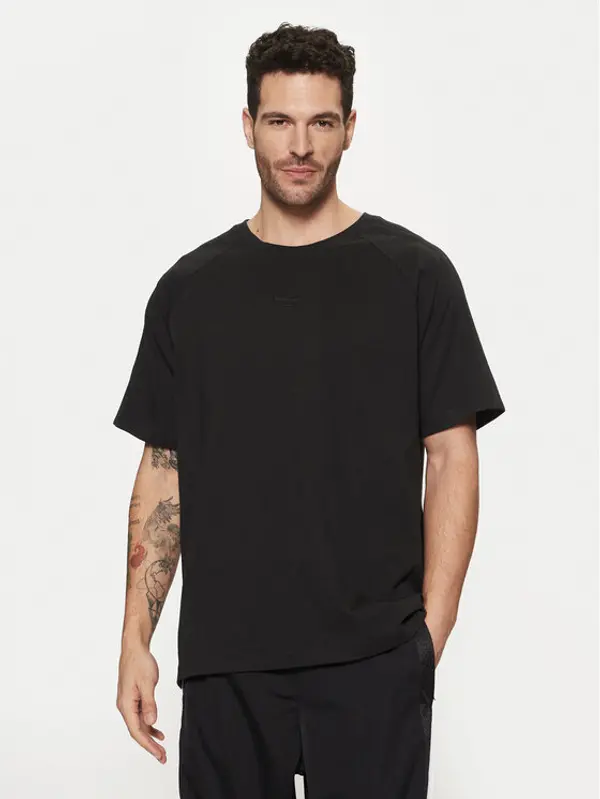Adidas adidas T-shirt Premium Essentials JC9570 Crna Loose Fit