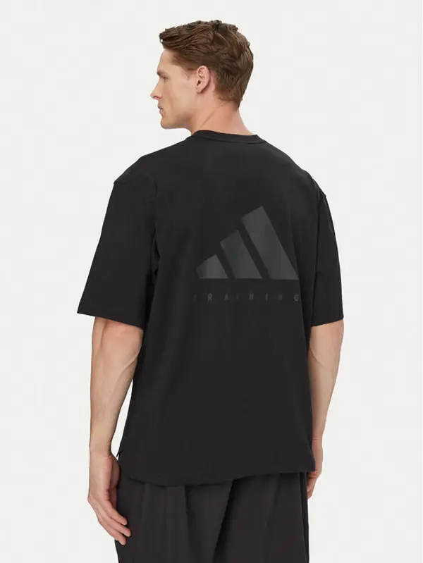 Adidas adidas T-shirt PrimeLift Workout JN3680 Crna Oversize