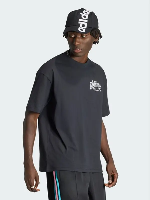 Adidas adidas T-shirt Sst Arch IA4498 Crna Loose Fit