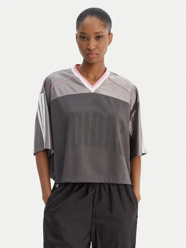 Adidas adidas T-shirt Stadium KC4977 Siva Loose Fit