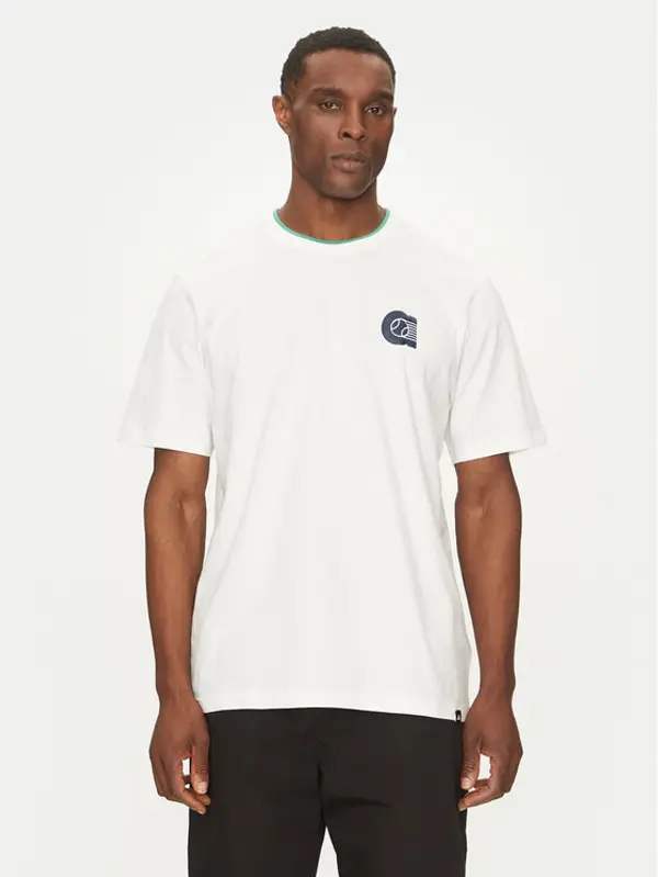 Adidas adidas T-shirt Summer Prep Graphic JI9414 Bijela Regular Fit