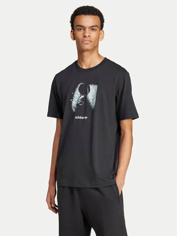 Adidas adidas T-shirt Supply Street IY3431 Crna Regular Fit