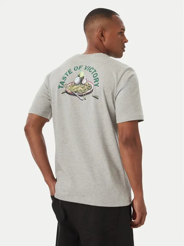 Adidas adidas T-shirt Taste Of Victory Pasta Graphic KG0945 Svijetlo siva Regular Fit