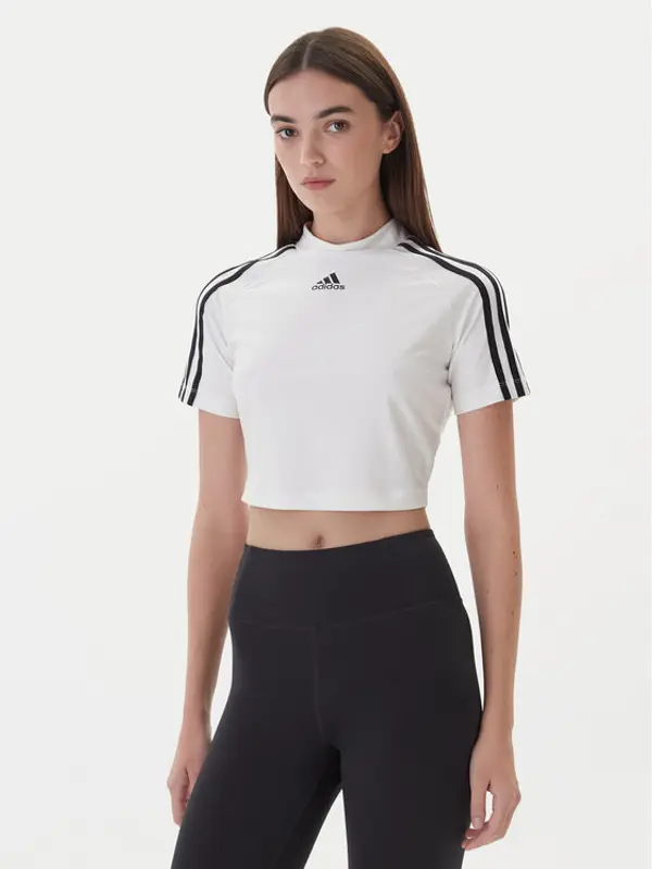 Adidas adidas T-shirt Teamgeist adicolor Baby JZ8279 Bijela Slim Fit