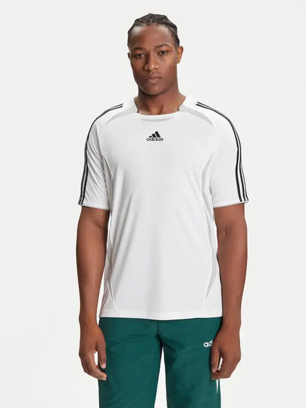 Adidas adidas T-shirt Teamgeist adicolor JW5874 Bijela Loose Fit