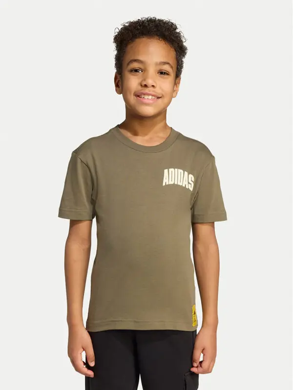 Adidas adidas T-shirt The Simpsons JL9195 Zelena Regular Fit
