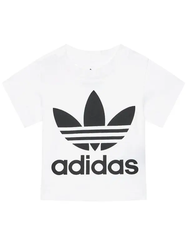 Adidas adidas T-shirt Trefoil DV2828 Bijela Regular Fit