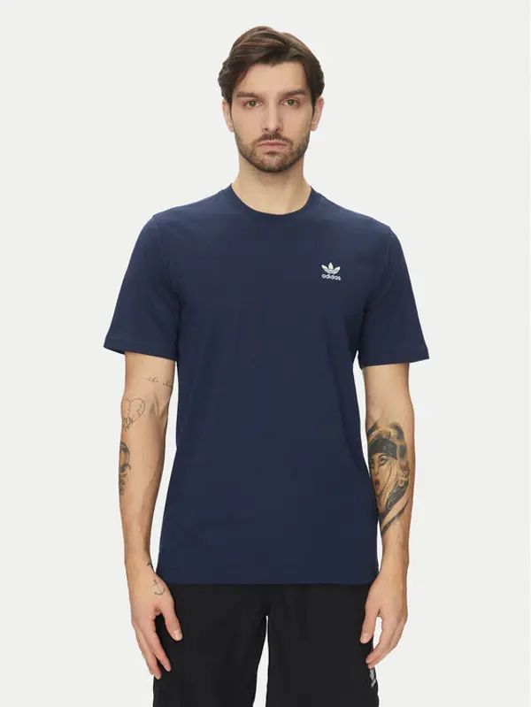Adidas adidas T-shirt Trefoil Essentials JC9989 Tamnoplava Regular Fit