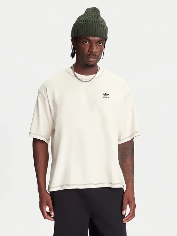 Adidas adidas T-shirt Trefoil Essentials JW0970 Bijela Regular Fit