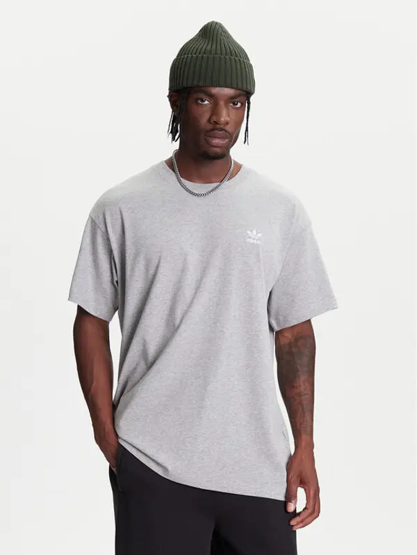 Adidas adidas T-shirt Trefoil Essentials JY6270 Siva Oversize